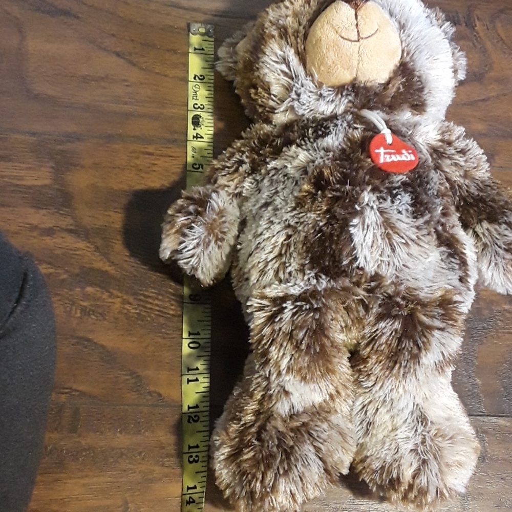 ✓Trudi fluffy and Cuddly Tear Bear Plush - Picture 15 of 16
